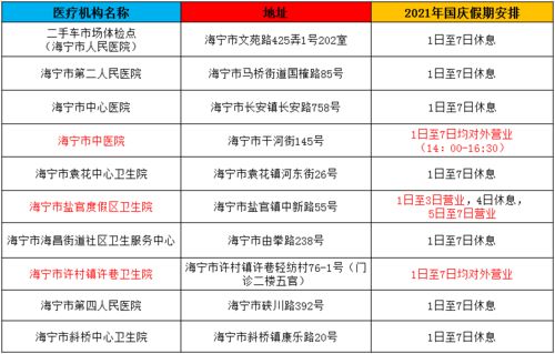 别跑空 国庆期间海宁公安各服务窗口开放时间看这里